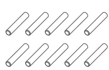 1230872 Paßstifte 2x11mm Absima ADB1.4 10 Stück